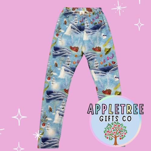 A Snowman Leggings Appletree Gifts Co