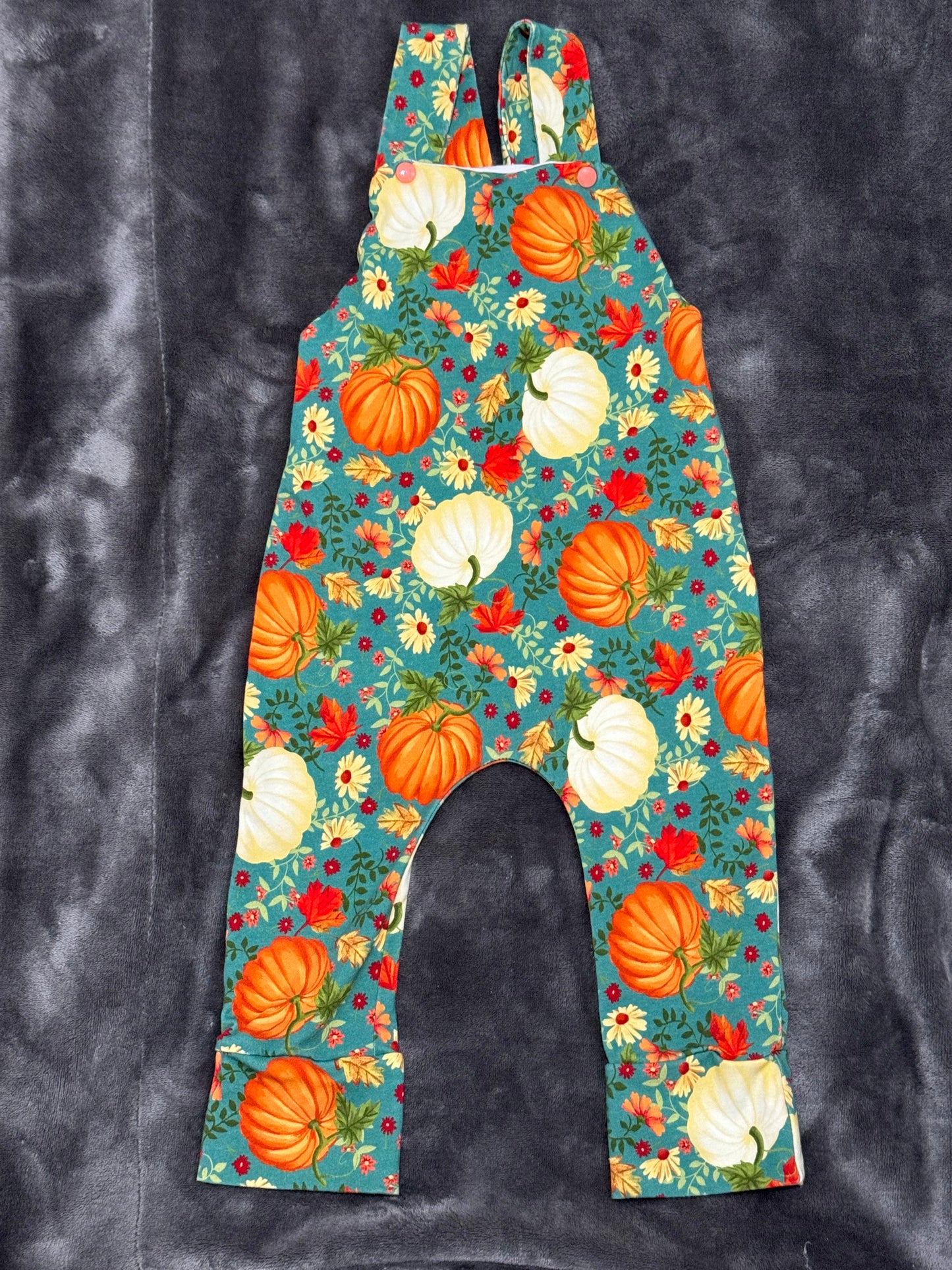 Teal Pumpkins Dungarees