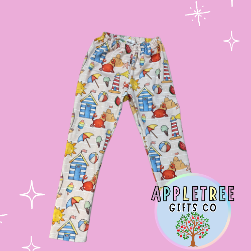 Day at the beach Leggings Appletree Gifts Co