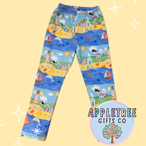 Beach days Leggings Appletree Gifts Co